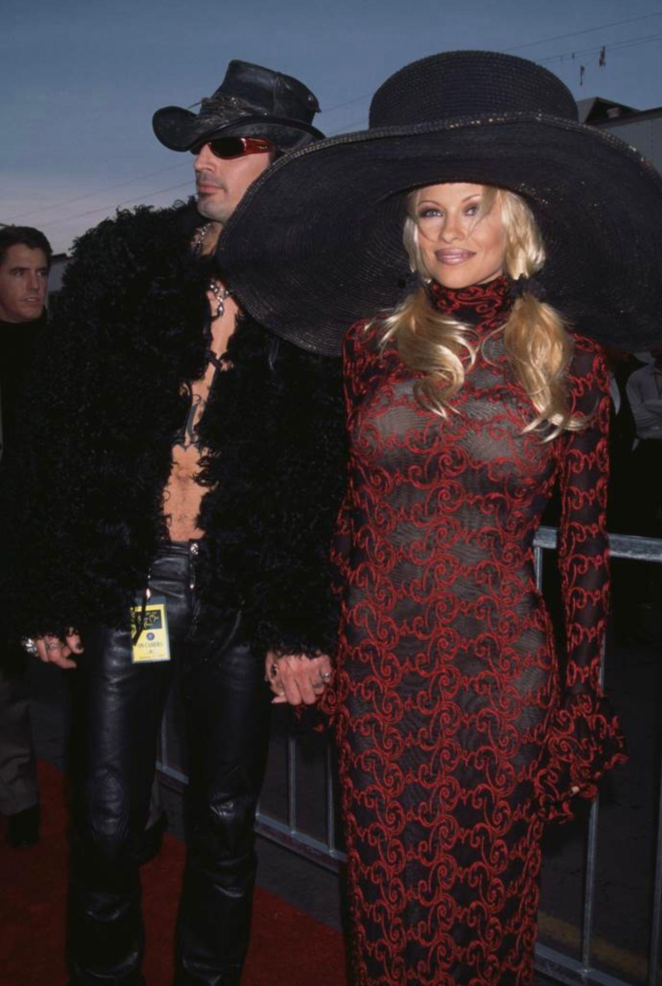 1997- Pam & Tommy at the AMA’s in Los Angeles